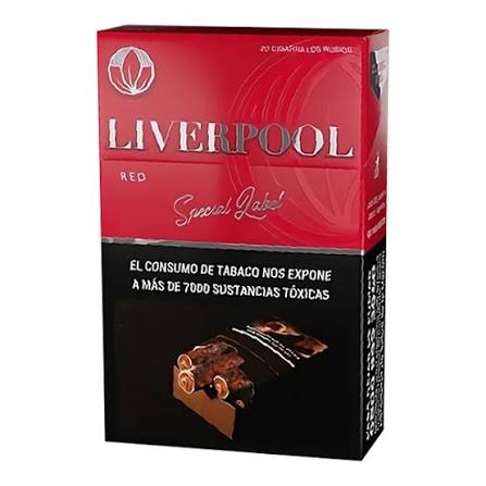 CIGARRILLOS LIVERPOOL ROJO